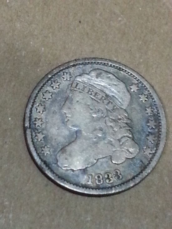 1833-Capped-Bust-Dime-Last-3-High-Variety